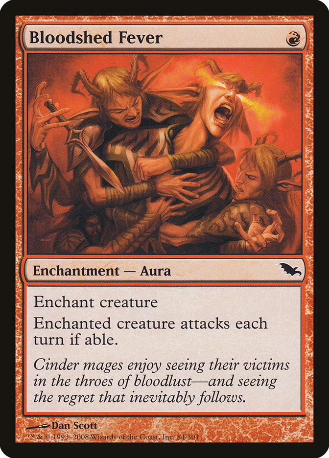 Bloodshed Fever [Shadowmoor] 