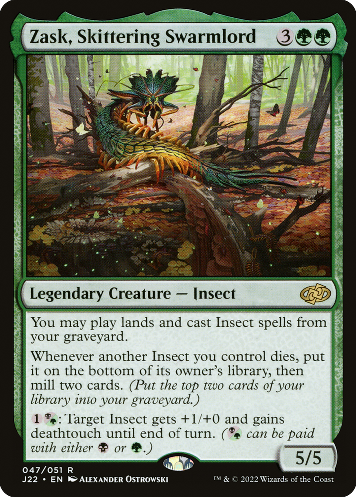 Zask, Skittering Swarmlord [Jumpstart 2022] 
