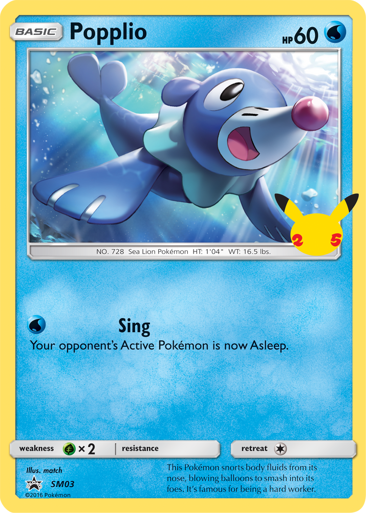 Popplio (SM03) [First Partner Pack] 