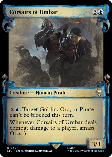 Corsairs of Umbar [The Lord of the Rings: Tales of Middle-Earth Commander Showcase Scrolls] 
