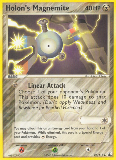 Holon's Magnemite (70/113) [EX: Delta Species] 