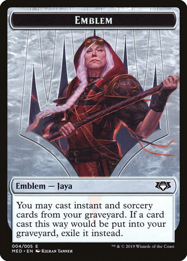 Jaya Ballard Emblem [Mythic Edition Tokens] 