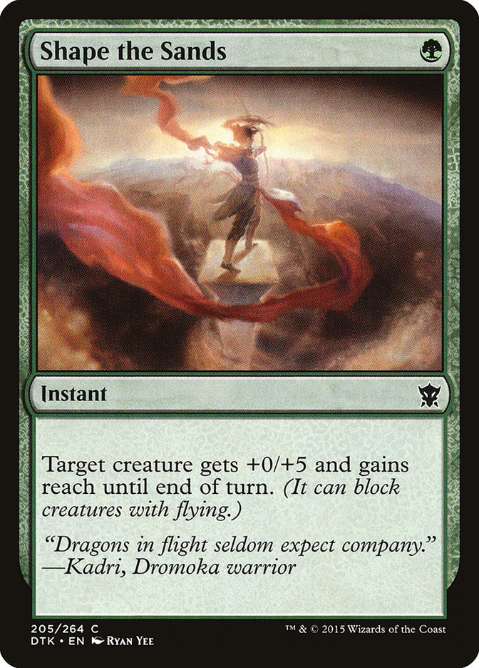 Shape the Sands [Dragons of Tarkir] 
