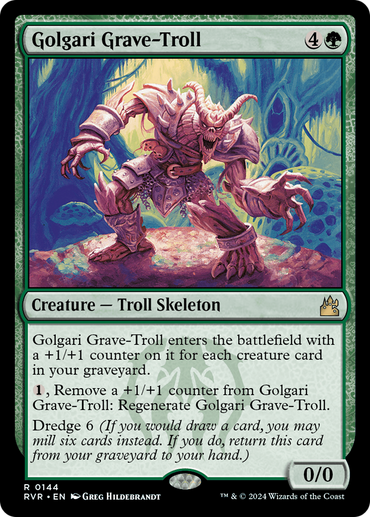 Golgari Grave-Troll [Ravnica Remastered] 