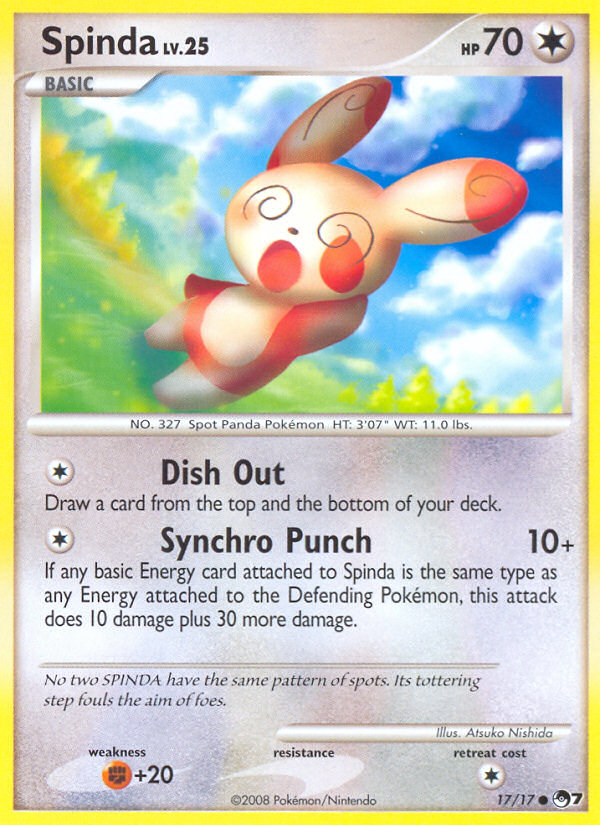 Spinda (17/17) [POP Series 7] 