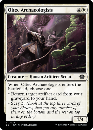 Oltec Archaeologists [The Lost Caverns of Ixalan] 