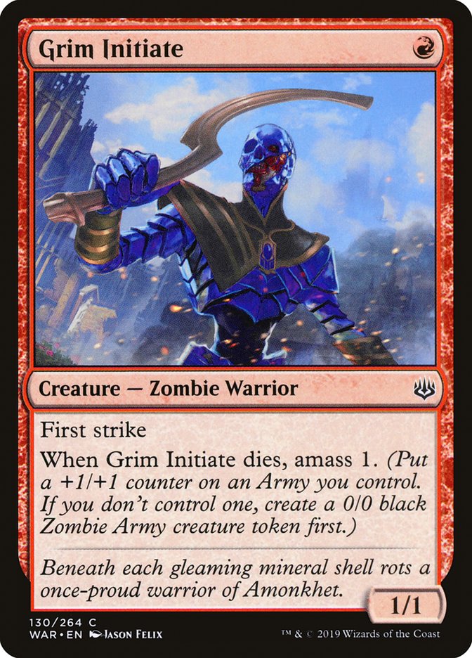 Grim Initiate [War of the Spark] 