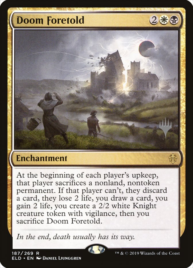 Doom Foretold (Promo Pack) [Throne of Eldraine Promos] 