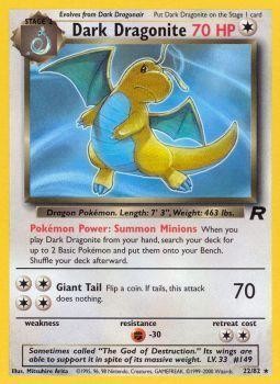 Dark Dragonite (22/82) [Team Rocket Unlimited] 