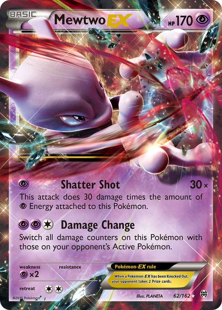 Mewtwo EX (62/162) [XY: BREAKthrough] 
