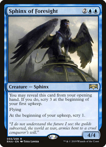 Sphinx of Foresight [Ravnica Allegiance] 