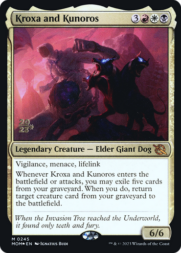 Kroxa and Kunoros [March of the Machine Prerelease Promos] 