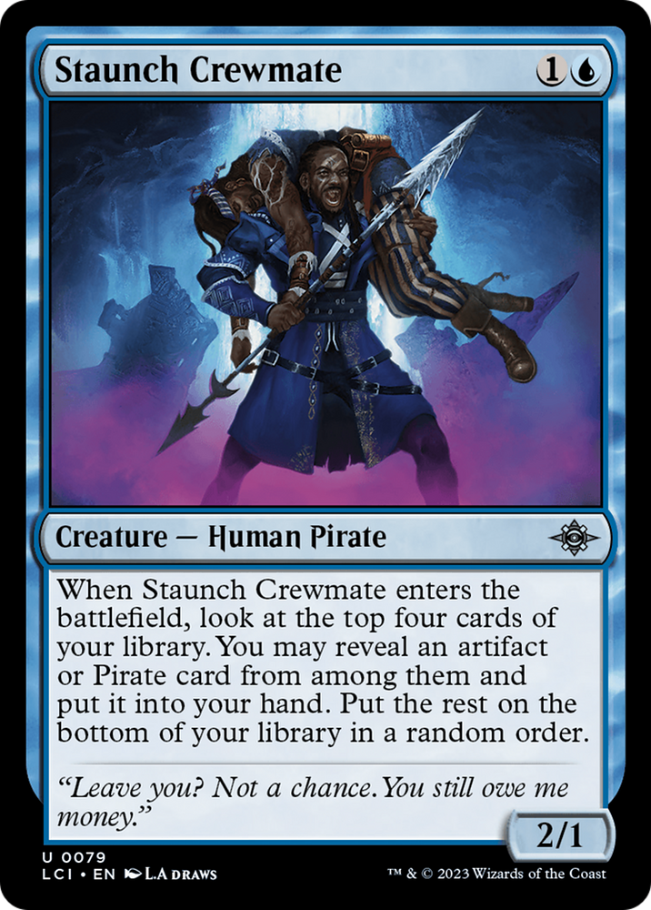 Staunch Crewmate [The Lost Caverns of Ixalan] 