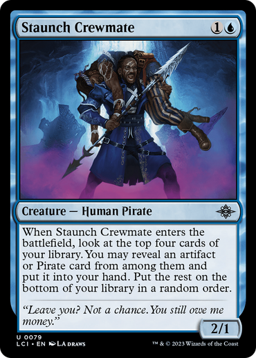 Staunch Crewmate [The Lost Caverns of Ixalan] 
