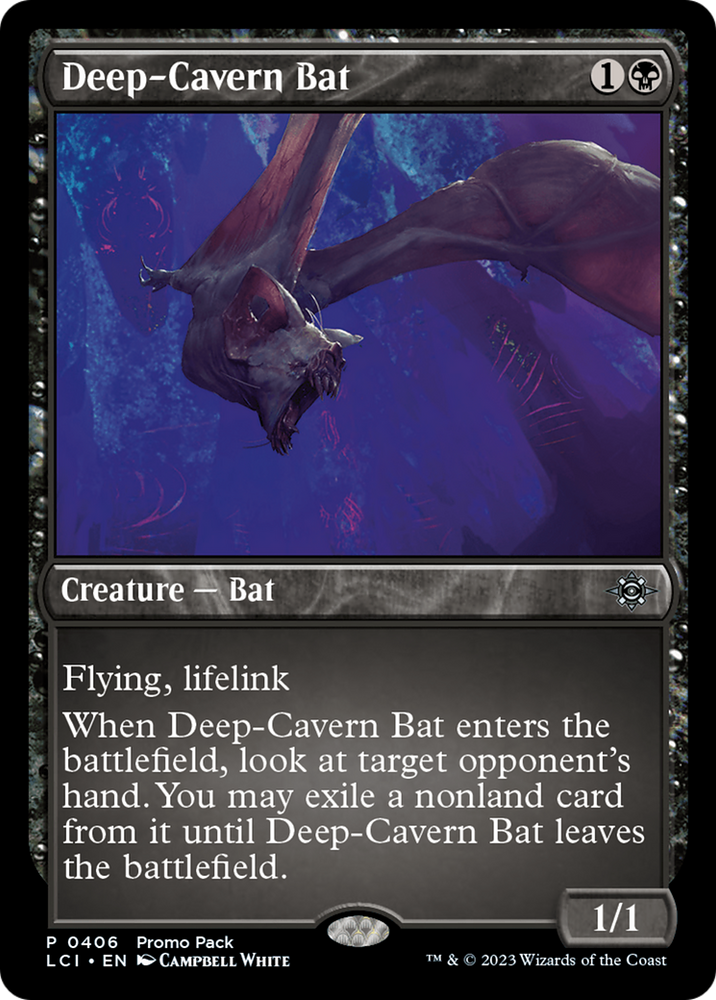 Deep-Cavern Bat [The Lost Caverns of Ixalan Promos] 