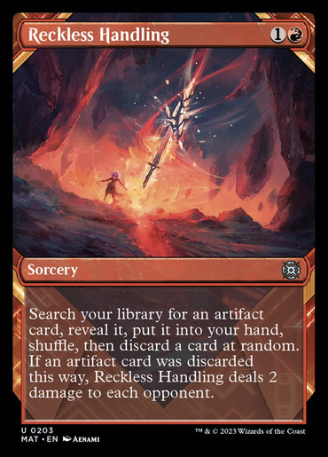 Reckless Handling (Showcase Halo Foil) [March of the Machine: The Aftermath] 