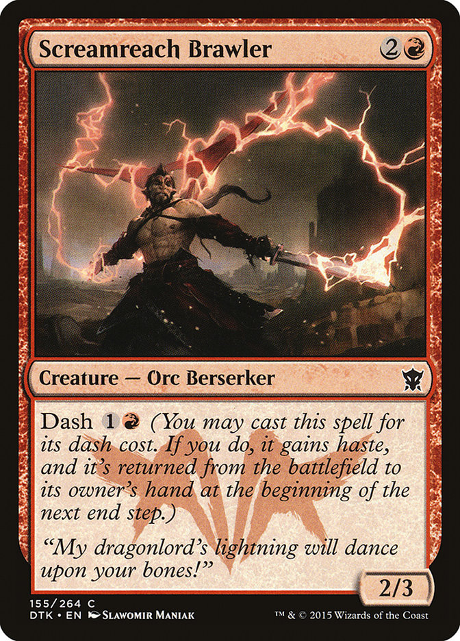 Screamreach Brawler [Dragons of Tarkir] 