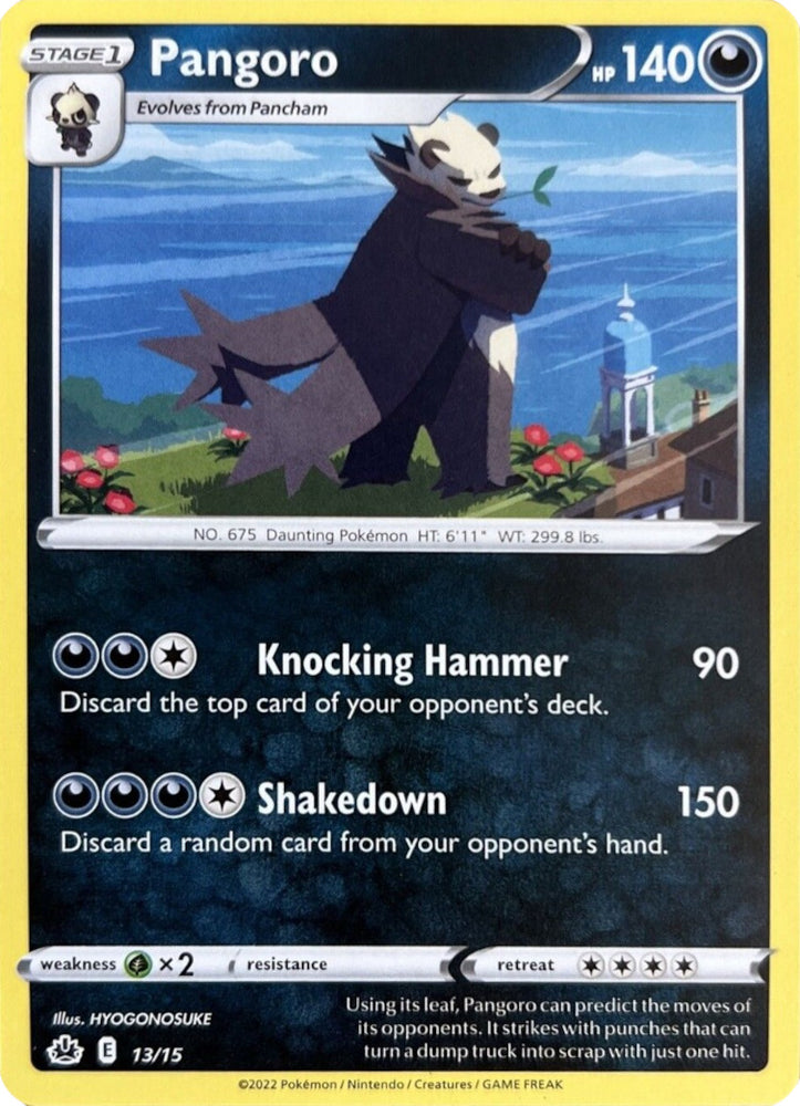 Pangoro (13/15) [McDonald's Promos: Match Battle] 