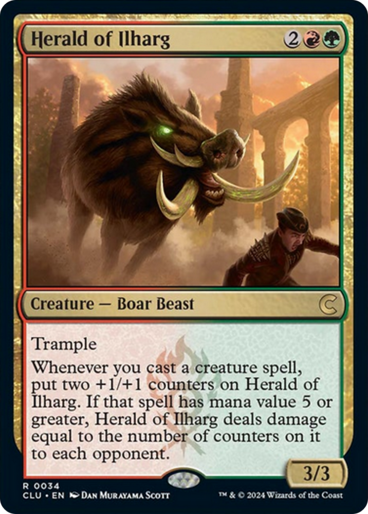 Herald of Ilharg [Ravnica: Clue Edition] 