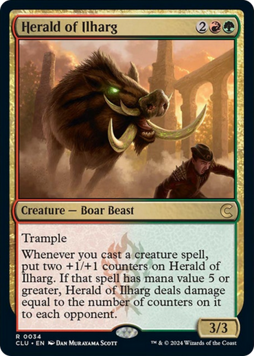Herald of Ilharg [Ravnica: Clue Edition] 