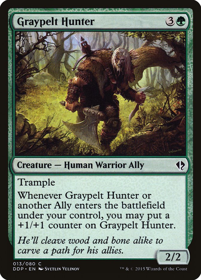 Graypelt Hunter [Duel Decks: Zendikar vs. Eldrazi] 
