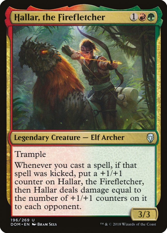 Hallar, the Firefletcher [Dominaria] 