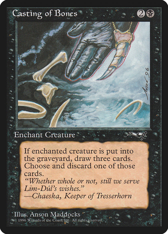 Casting of Bones (Claw Art) [Alliances] 