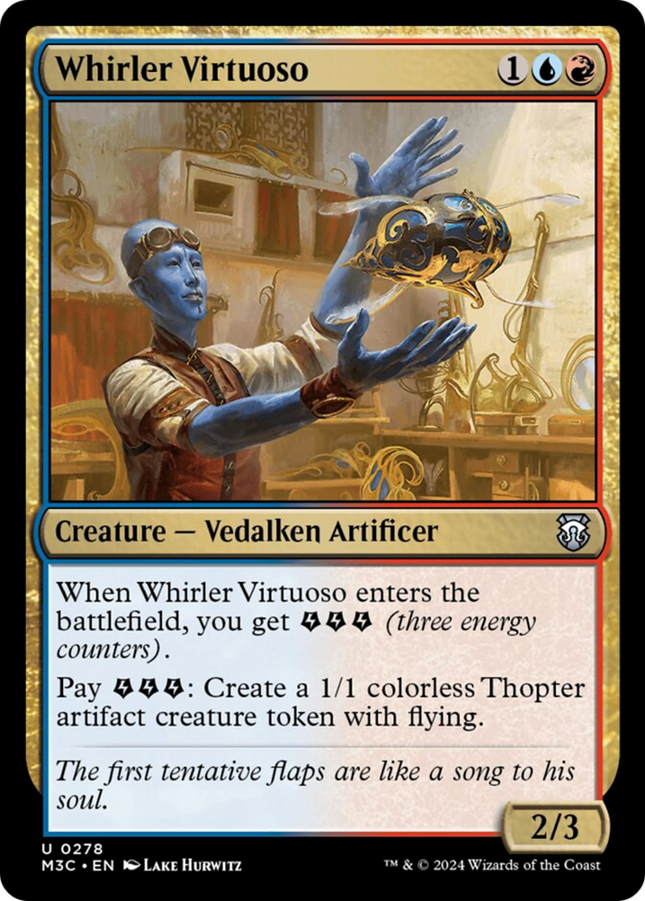 Whirler Virtuoso [Modern Horizons 3 Commander] 