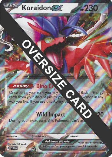 Koraidon ex (125/198) (Jumbo Card) [Scarlet &amp; Violet: Base Set] 