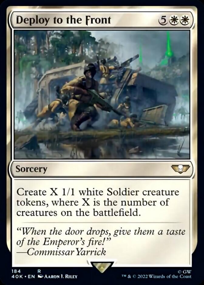 Deploy to the Front [Warhammer 40,000] 