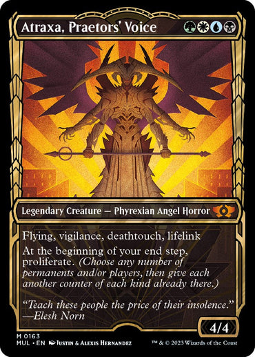 Atraxa, Praetors' Voice (Halo Foil) [Multiverse Legends] 