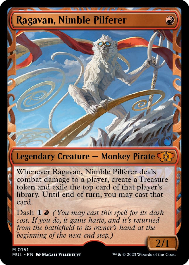 Ragavan, Nimble Pilferer (Halo Foil) [Multiverse Legends] 