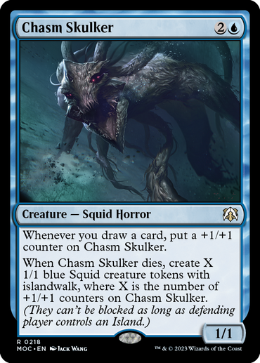 Chasm Skulker [March of the Machine Commander] 