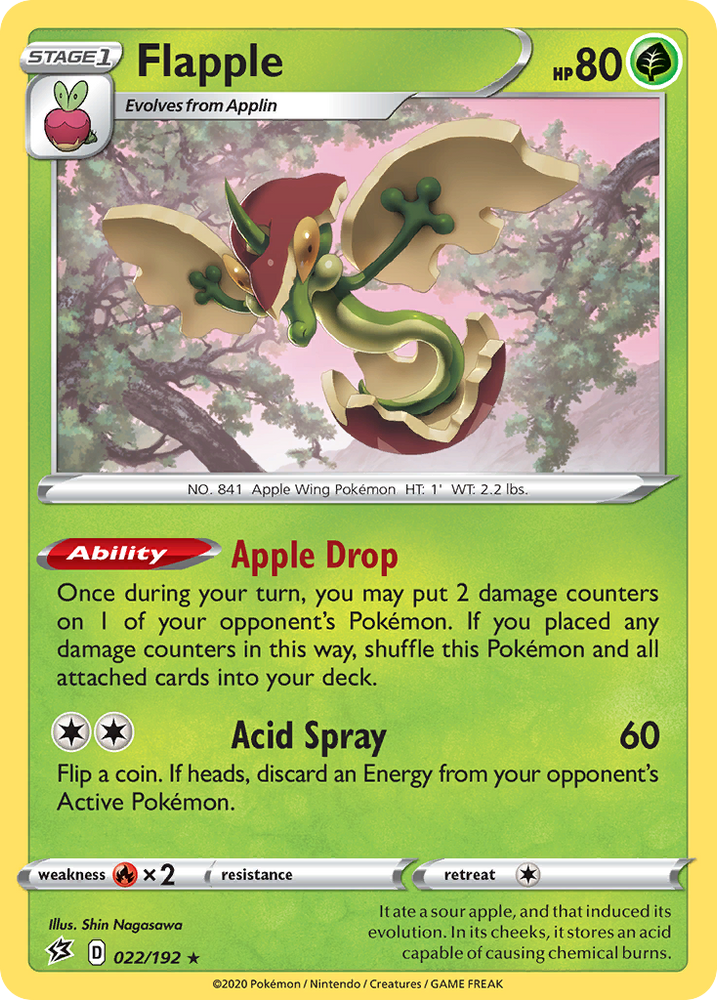 Flapple (022/192) [Sword &amp; Shield: Rebel Clash] 