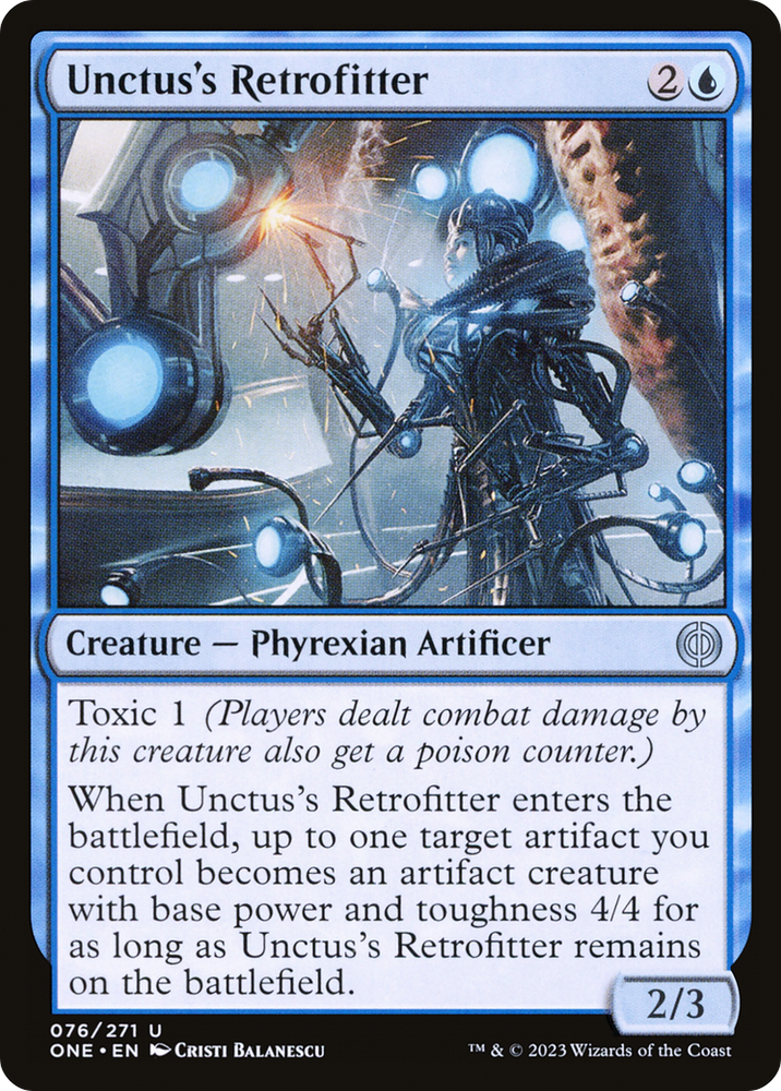 Unctus's Retrofitter [Phyrexia: All Will Be One] 