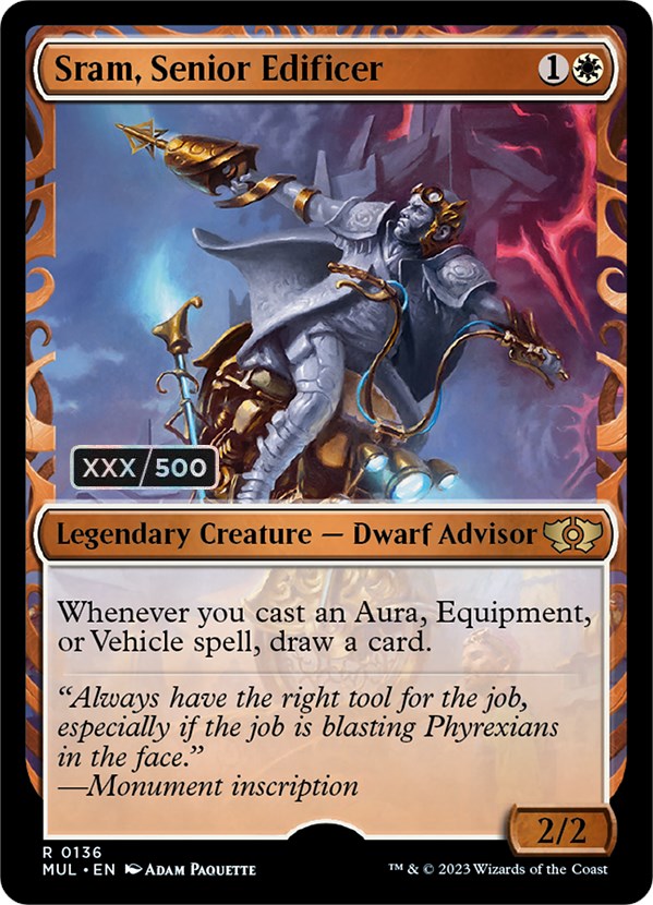 Sram, Senior Edificer (Serialized) [Multiverse Legends] 