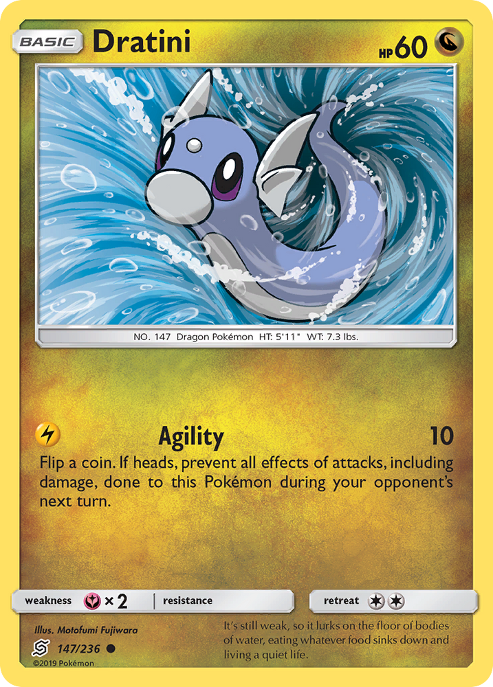 Dratini (147/236) [Sun &amp; Moon: Unified Minds] 