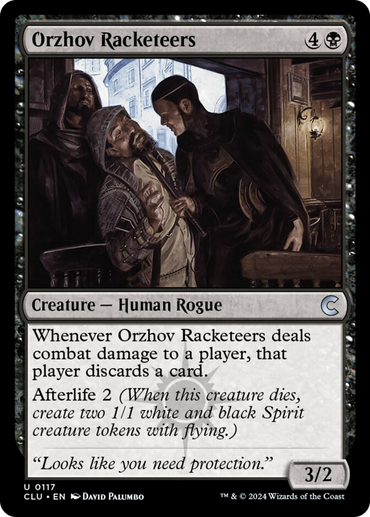 Orzhov Racketeers [Ravnica: Clue Edition] 