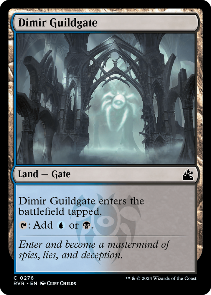 Dimir Guildgate [Ravnica Remastered] 
