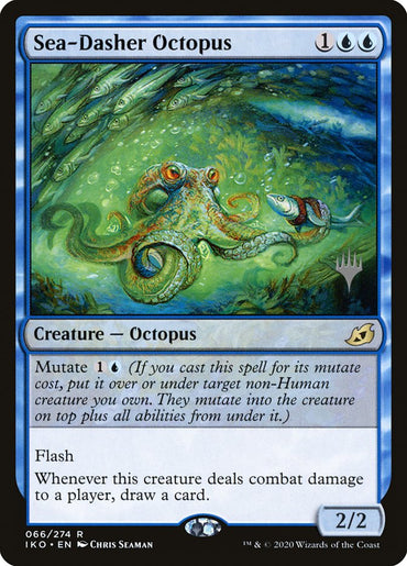 Sea-Dasher Octopus (Promo Pack) [Ikoria: Lair of Behemoths Promos] 