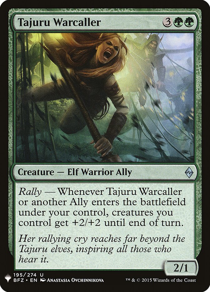 Tajuru Warcaller [Mystery Booster] 