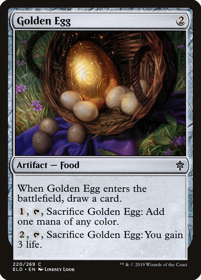 Golden Egg [Throne of Eldraine] 