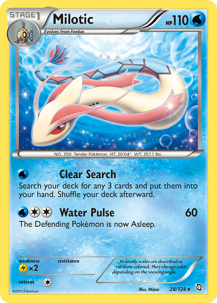 Milotic (28/124) [Black &amp; White: Dragons Exalted] 