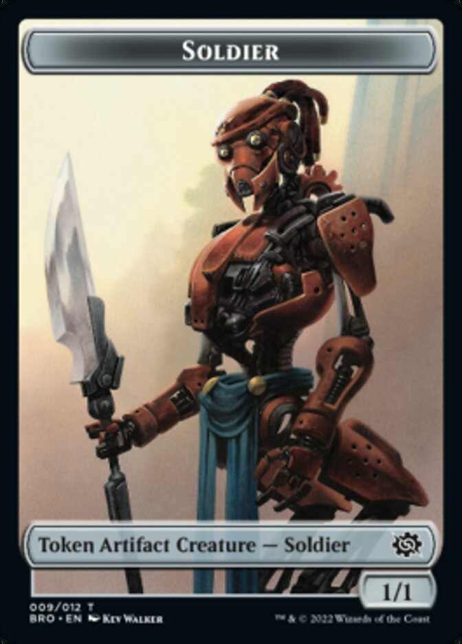 Soldier Token (009) [The Brothers' War Tokens] 