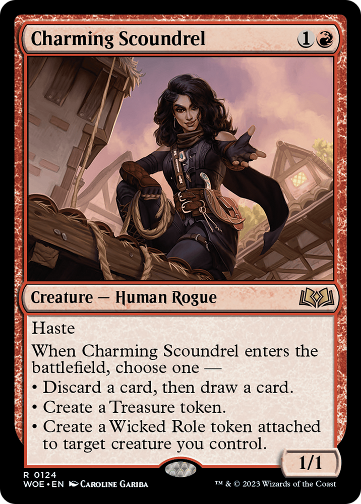 Charming Scoundrel [Wilds of Eldraine] 