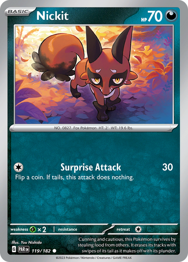 Nickit (119/182) [Scarlet &amp; Violet: Paradox Rift] 