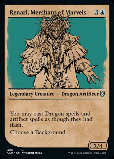 Renari, Merchant of Marvels (Showcase) [Commander Legends: Battle for Baldur's Gate] 