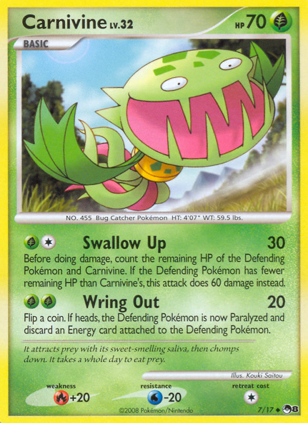 Carnivine (7/17) [POP Series 8] 
