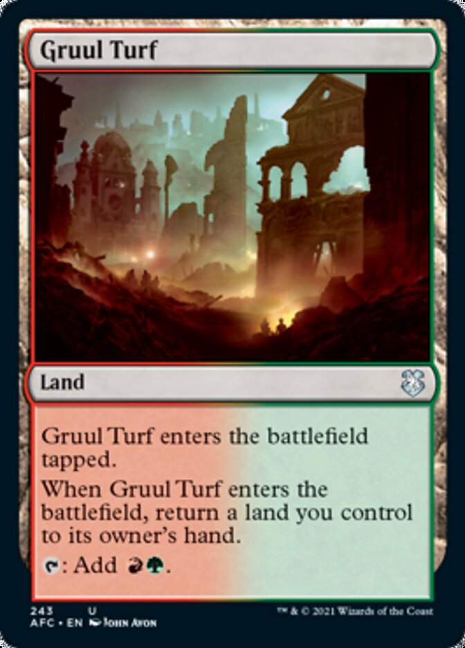 Gruul Turf [Dungeons &amp; Dragons: Adventures in the Forgotten Realms Commander] 
