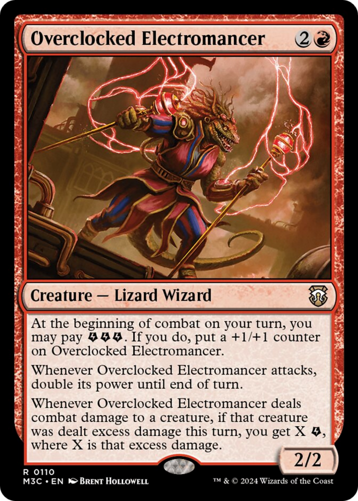 Overclocked Electromancer [Modern Horizons 3 Commander] 